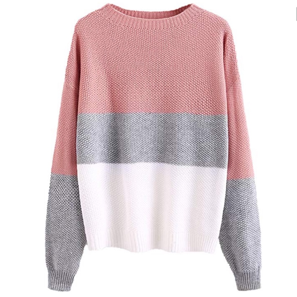 Color Block Sweater